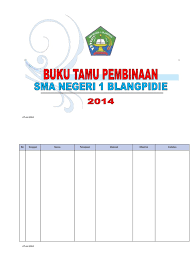 Untuk membuat buku tamu (guestbook) dengan php dan mysql caranya sangat mudah sekali. Buku Tamu Khusus Pembinaan