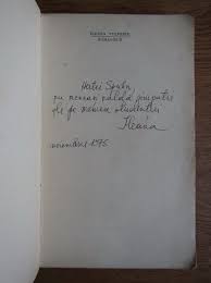 Ilenei vulpescu a fost sotia poetul si. Ileana Vulpescu Ramas Bun Cu Autograful Autoarei CumpÄƒrÄƒ