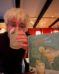 🍹✨ Meet the Legend: Andrew Burton & His Famous Cantaloupe Margarita! ✨🍹  When life gives you cantaloupes… Andrew Burton makes magic. 🍈🎩 His  cantaloupe margarita was so good, it didn't just make