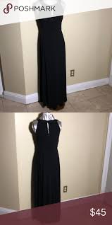 Signature By Sangria Black Evening Dress Size 6 Sangria Dress Black Evening Dresses Black