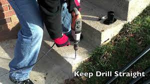 Precast concrete steps, stair treads, signs, security bollards, parking curbs / wheel stops,. Simple Rail Surface L160 Handrail Installation Youtube