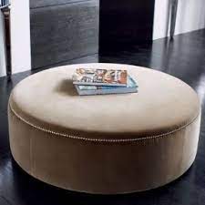 Oxford tufted black leather ottoman coffee table, large. Extra Large Ottomans Ideas On Foter Round Ottoman Round Ottoman Coffee Table Large Round Ottoman