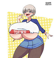 ShapeSquish (on HIATUS) on X: Uzaki-Chan Breast Expansion sequence,  because why not t.coFLlHlQTBMH  X