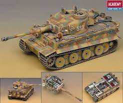 Academy Tiger 1 Early Version Interior Tiger 1 Model Tanks Tiger Tank