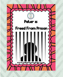 It shows the images with a short description of. Bible Fun For Kids Peter Freed From Prison