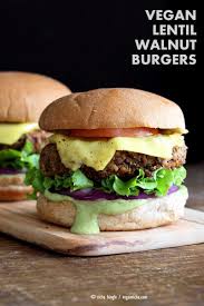 Lentil Walnut Burgers Vegan Richa Recipe Vegan Burger Recipe Vegan Veggie Burger Vegan Dishes