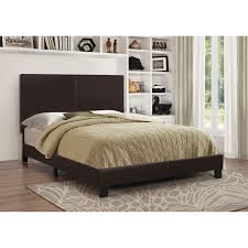 Home > bedroom > beds > lynx dark brown uph platform bed. Upholstered Platform Bed Full Dark Brown