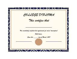 We make realistic diplomas that look real, offer many college diplomas for sale, online degrees as well as online schools and transcripts online. 35 Real Fake Diploma Templates High School College Homeschool