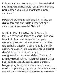 Timbalan menteri komunikasi dan multimedia, eddin syazlee shith, berkata langkah itu bagi memastikan usaha menangani isu yang mampu pendakwaan juga boleh dibuat di bawah akta komunikasi dan multimedia 1998 bagi kesalahan penggunaan tidak wajar kemudahan rangkaian. Fahmi Reza On Twitter I Think They Wanna Collect As Much Digital Evidence As They Can To Be Used Against You In Case They Wanna Charge You In Court Under Seksyen 233