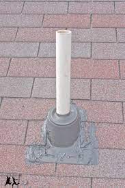 Regardless of the application, straight pvc. Cutting A Hole In Your Roof Installing A Vent Pipe Diy Old House Crazy