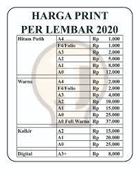 Maybe you would like to learn more about one of these? Harga Fotocopy A3 Per Lembar Masnurul