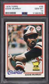 We did not find results for: Eddie Murray Rookie Card Sells Online For More Than 15 000 Sports Collectors Digest