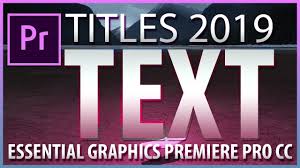 For motion designers the biggest reason to get excited about the essential graphics panel is the fact that it allows after effects projects to be linked to premiere pro. Essential Graphics Templates Premiere Pro Cc 2019 Free Download Free 10 Motion Titles Preset Youtube