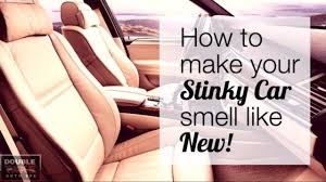 The smell of cigarettes is notoriously difficult to remove from car interiors simply because most are made of materials that easily retain the odor such as leather, vinyl, rubber and other fabrics. How To Make Your Stinky Car Smell Like New Smoke Smell Removal Odor Removal Youtube