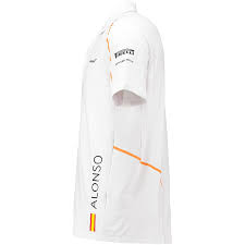 Mclaren will race in the retro blue and orange motorsport colours of gulf oil at this week's this will be mclaren's homage to gulf's celebrated race car design, said mclaren chief executive zak. Mclaren Official 2018 Fernando Alonso Polo Shirt