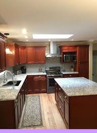 Dark Light Oak Maple Cherry Cabinetry And Matching Kitchen Cabinets With Wood Flo Cherry Cabinets Kitchen Cherry Wood Kitchen Cabinets Cherry Wood Kitchens