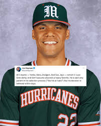 You forgot a secret team, Jon 🤔 Welcome to The U, Juan Soto!