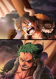 One Piece 979 Luffy And Zoro Collab By D4nartss On Deviantart One Piece Deviantart One Piece Manga One Piece Wallpaper Iphone