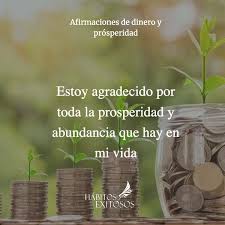 Yo soy el canal perfecto de abundancia de la creación. Las Mejores Afirmaciones Para Atraer Dinero Y Prosperidad