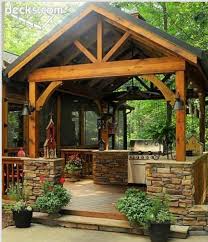 Awesome Carport Entertainment Area Backyard Outdoor Patio Outdoor Rooms