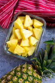 Jul 13, 2021 · so don't let the tough prickly skin keep you from the delicious sweet fruit inside. How To Cut A Pineapple 3 Ways A Pinch Of Healthy