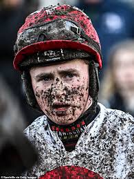 Jockey rushed to hospital and racing delayed after 'nasty' parade ring  incident at Punchestown