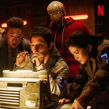 승리호 번개호 beongaeho seungriho lightning ship lightning arc spaceship victory space sweepers (2021) trailer: Song Joong Ki X Kim Tae Ri S Space Sweepers Confirms Worldwide Netflix Premiere Allkpop