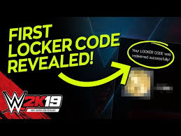 After the disastrous launch of wwe 2k20, one of the worst games of 2019, it wasn't easy for 2k. Wwe 2k19 First Locker Code Revealed Youtube