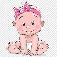 Trendy baby cartoon muslim 16 ideas baby kartun animasi anak. Cute Baby Girl Hand Painted Cartoon Lovely Png Pngwing