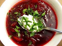 This russian borscht recipe is a traditional ukrainian/russian red borscht soup loaded with meat, potatoes, vegetables, cabbage and beets. Ukrainian Christmas Borscht Recipe Borscht Recipes Borscht Recipe Borscht Soup Borscht