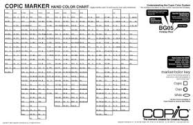 Copic Blank Color Chart Bedowntowndaytona Com