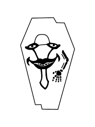 Laughing coffin symbol