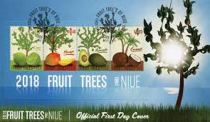 Maybe you would like to learn more about one of these? Niue 2018 Fdc Fruit Trees Mango Coconut Avocado Tree 4v M S Cover Fruits Stamps Australia Oceania Niue Stamp Hipstamp