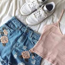 Black Blue And Pink Nike Shirt Get The Jeans For 27 At Storenvy Com Wheretoget Fashion Aesthetic Clothes Clothes