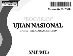 Berikut bebarapa soal latihan untuk persiapan ujian nasional atau us / uasbn tahun 2019 mata pelajaran matematika smp. Download Prediksi Soal Unbk Matematika Smp Mts Tahun 2019 Simadrasah
