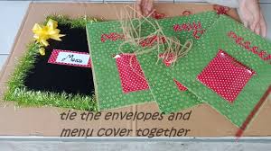 Menu cards come in a variety of styles and sizes. How To Make Menu Book Youtube