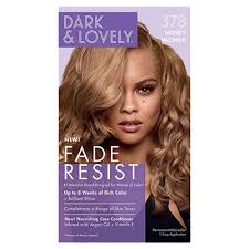 Dark and lovely hair color product give maximum coverage to gray hair and it locks shine and color so that your hair will look vibrant and shinning. Dark And Lovely Color 378 Honey Blonde Black Hair Care Uk