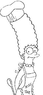 Bart is their 10 year old boy. Simpsons Coloring Page Marge Simpson All Kids Network