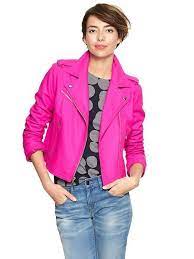 My Fash Avenue Pink Moto Jacket Coats Jackets Women Christmas Outfit Inspiration