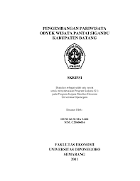 Angin kencang disertai hujan datang dari arah pantai menuju ke selatan pada kamis sore. Pdf Pengembangan Pariwisata Obyek Wisata Pantai Sigandu Kabupaten Batang Skripsi Muslim Dunia Academia Edu