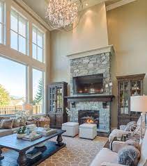 Family room curtain ideas two story curtains amazing interior and. 2 Story Great Rooms Farm House Living Room House Living Room Windows