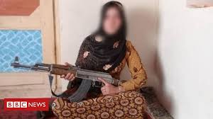Young woman skinning an animal. Afghan Girl Kills Two In Fightback Against Taliban Bbc News