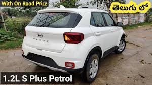 Hyundai Venue S Plus 1 2l Review In Telugu 9 87 Lakhs Interior Exterior Krrish Tutorial Youtube