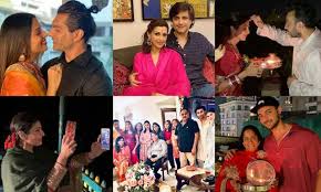 Karwa Chauth 2020 Here S How Your Favorite Bollywood Couples Celebrated The Festival With Karva chauth celebration | bollywood celebrity karva chauth.