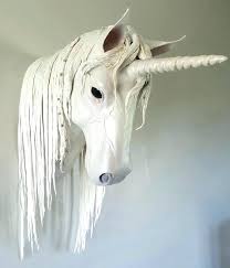 Paper Mache Animal Heads Paper Animal Heads Unicorn Mixed Media Paper Horse Head For Sale Paper Mache A Paper Mache Animal Head Paper Mache Animals Paper Mache