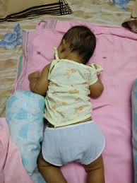 In 3 days, this is what i witnessed: My 5 Month Old Baby Always Prefers To Sleep Facing Down Even In Her Deep Sleep