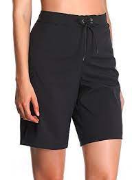 Taylover Womens Long Boardshorts Stretch Swim Boardshorts Quick Dry Boardshorts Swim