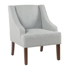 homepop swoop arm accent chair in 2021 wooden accent chair upholstered chairs accent chairs