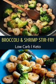 Easy Broccoli And Shrimp Stir Fry Low Carb And Keto Friendly Recipe Via Ketovale Keto L Shrimp Recipes Healthy Shrimp Recipes Easy Low Carb Shrimp Recipes
