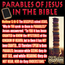 parables of jesus in the bible chart